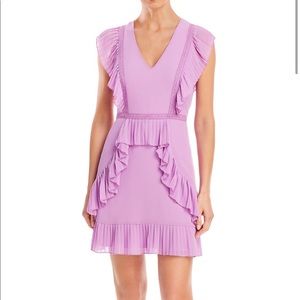 BCBGMAXAZRIA pleated ruffled mini dress ISO